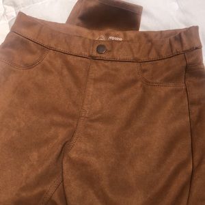 Girl’s brushed, stretch jeggings size 18